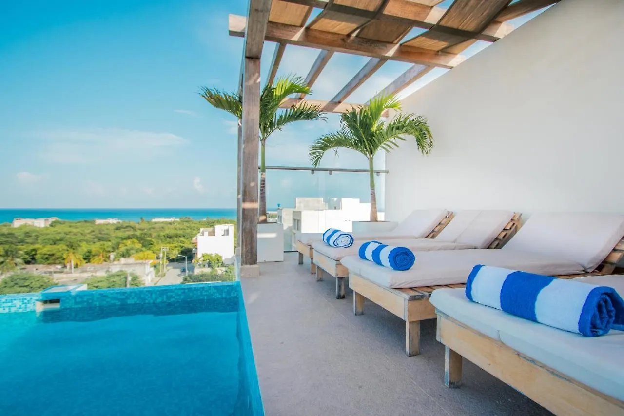 Apartment Condos With Ocean View Pool In Av 10 & 60 Street Playa del Carmen Mexiko